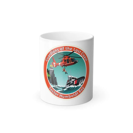 USCG Sector Humboldt Bay (U.S. Coast Guard) Color Changing Mug 11oz-11oz-Go Mug Yourself