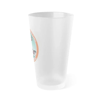 USCG Sector Humboldt Bay (U.S. Coast Guard) Frosted Pint Glass 16oz - Go Mug Yourself