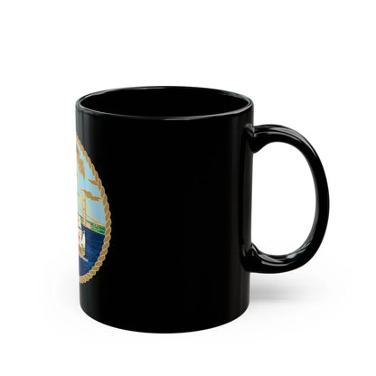 USCG Sector Jacksonville Bridge (U.S. Coast Guard) Black Coffee Mug-Go Mug Yourself