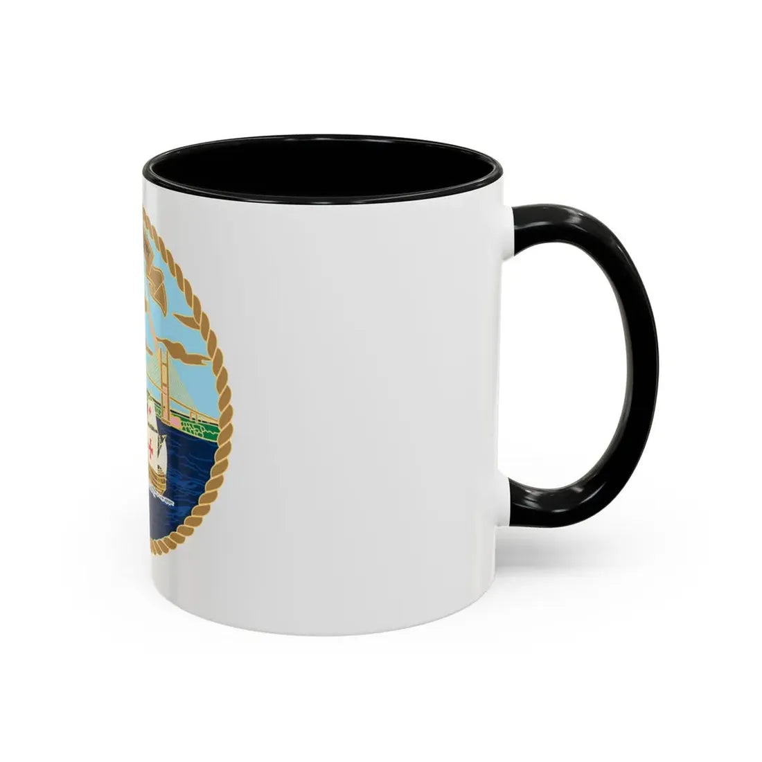 USCG Sector Jacksonville Bridge (U.S. Coast Guard) Accent Coffee Mug - Go Mug Yourself