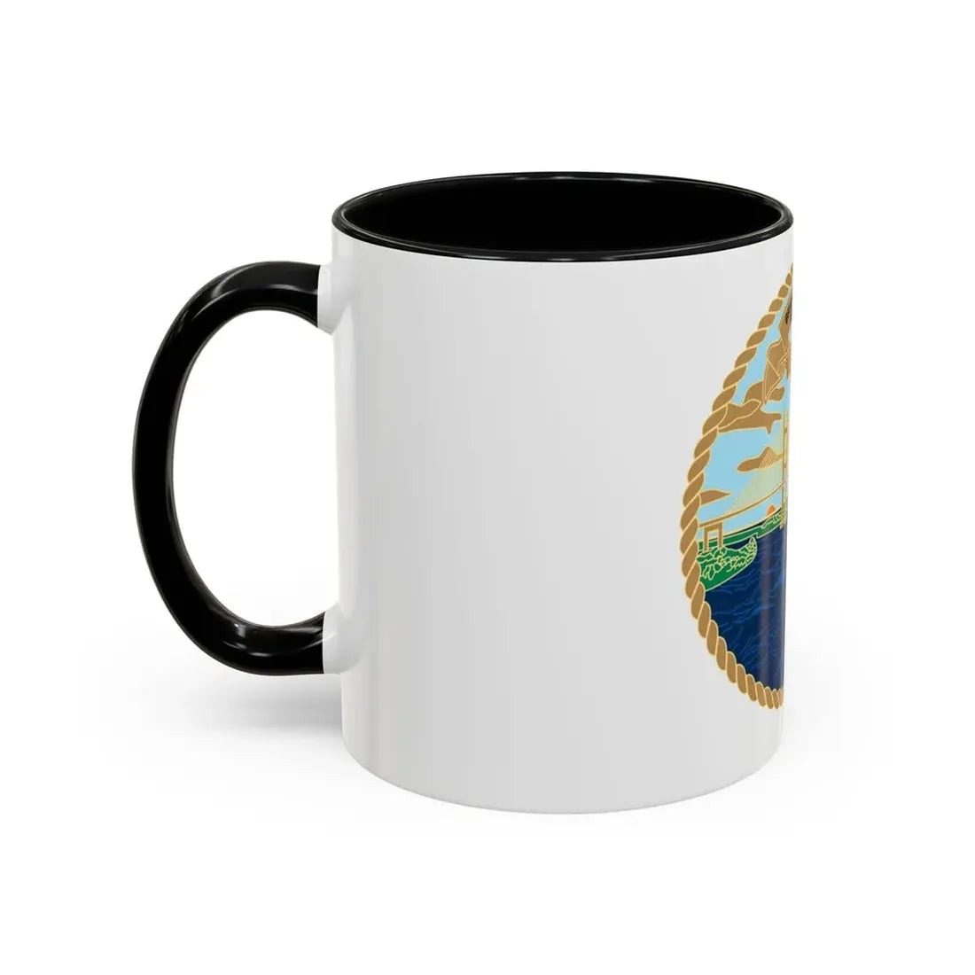 USCG Sector Jacksonville Bridge (U.S. Coast Guard) Accent Coffee Mug - Go Mug Yourself