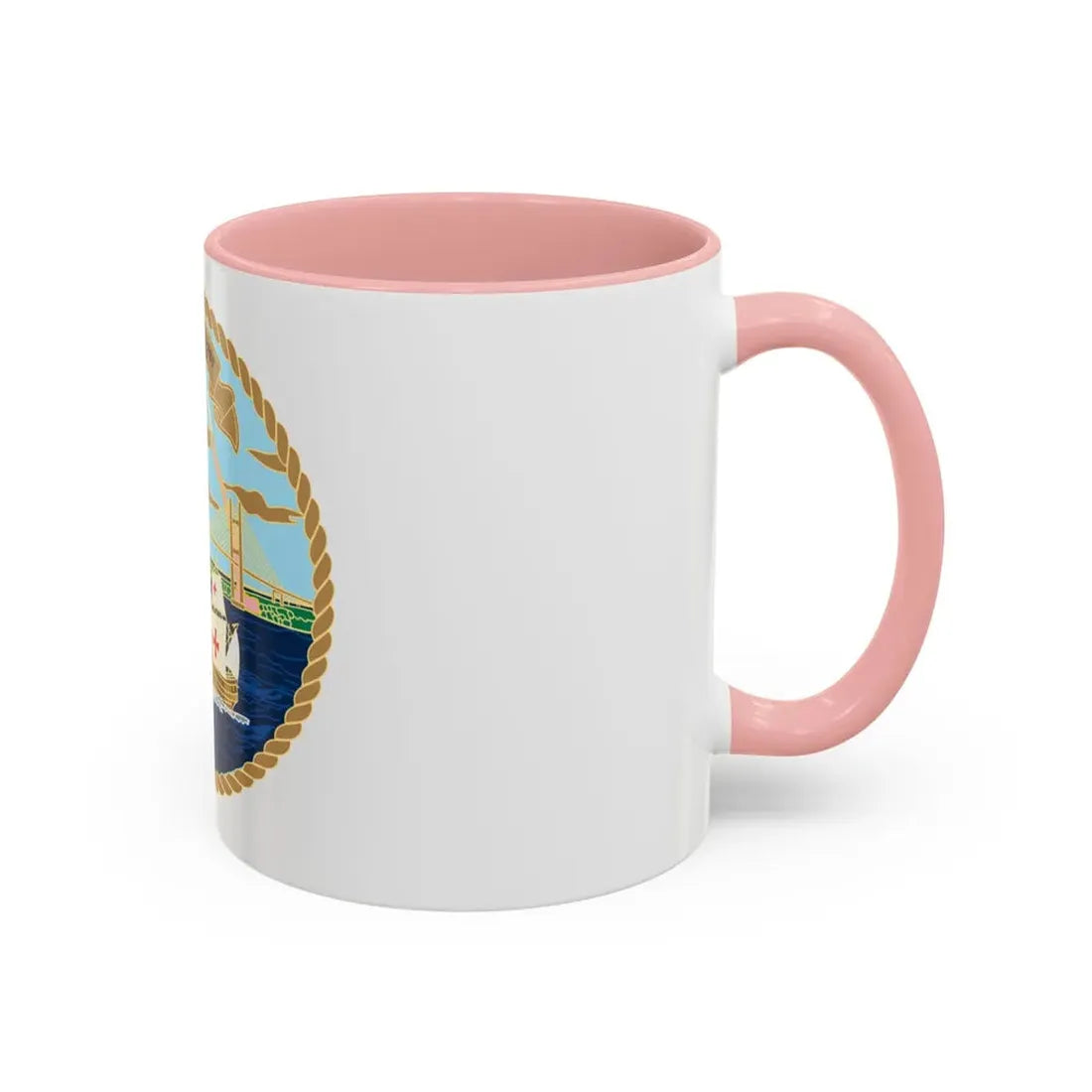 USCG Sector Jacksonville Bridge (U.S. Coast Guard) Accent Coffee Mug - Go Mug Yourself