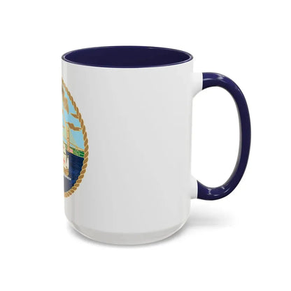 USCG Sector Jacksonville Bridge (U.S. Coast Guard) Accent Coffee Mug - Go Mug Yourself