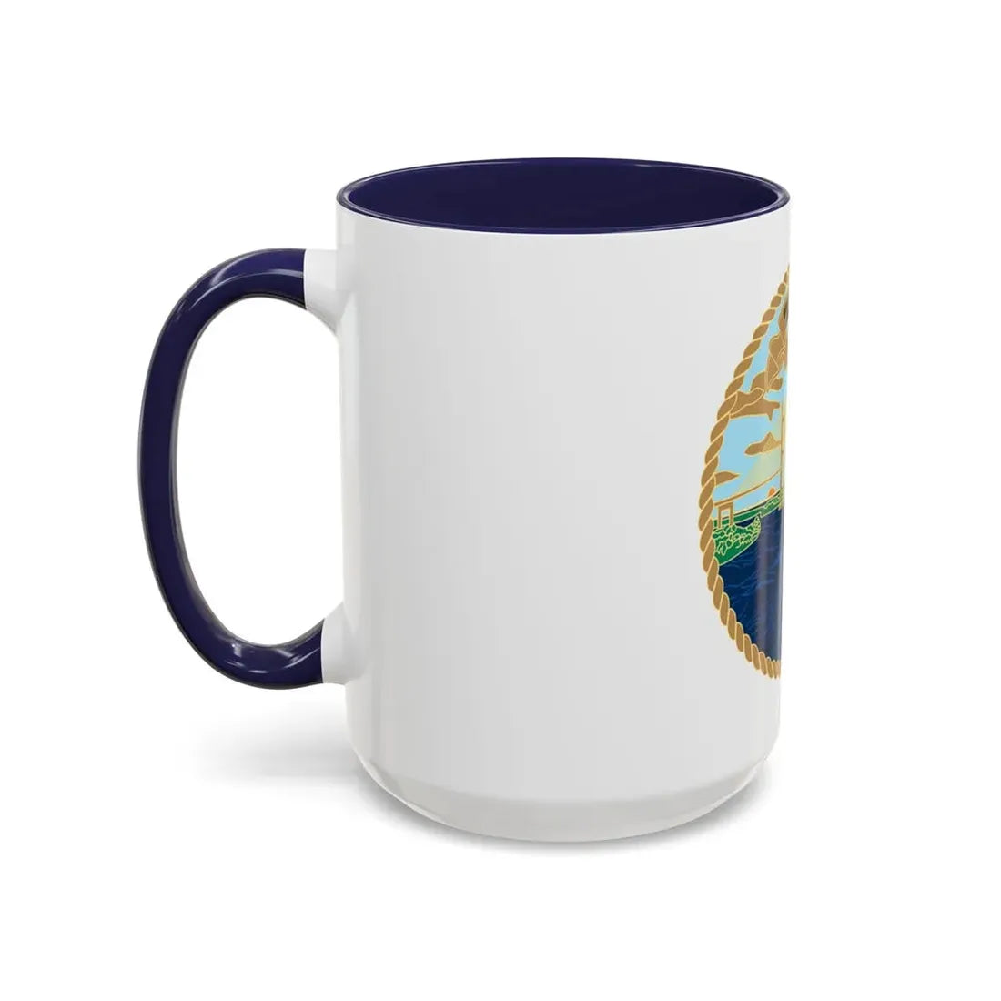 USCG Sector Jacksonville Bridge (U.S. Coast Guard) Accent Coffee Mug - Go Mug Yourself
