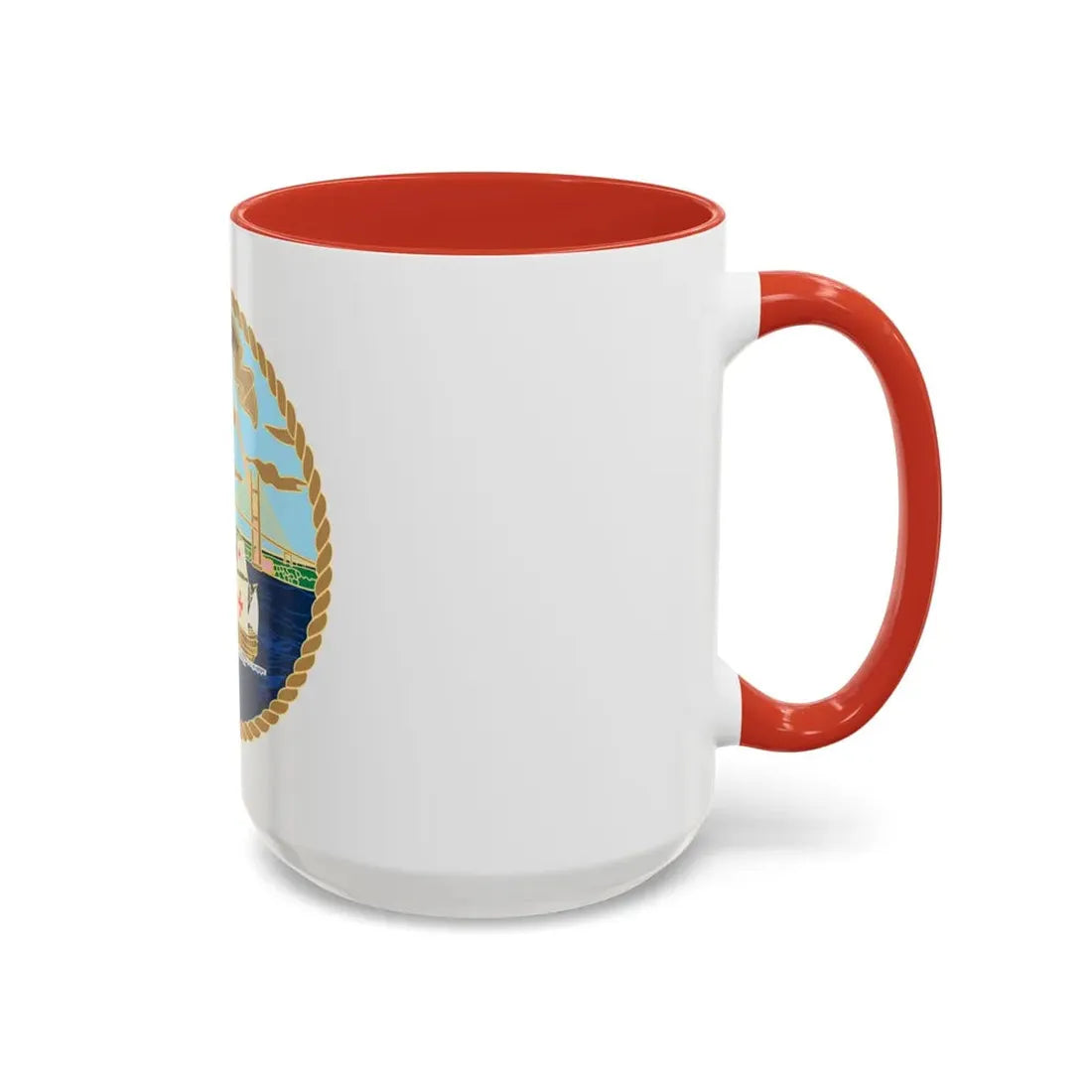 USCG Sector Jacksonville Bridge (U.S. Coast Guard) Accent Coffee Mug - Go Mug Yourself