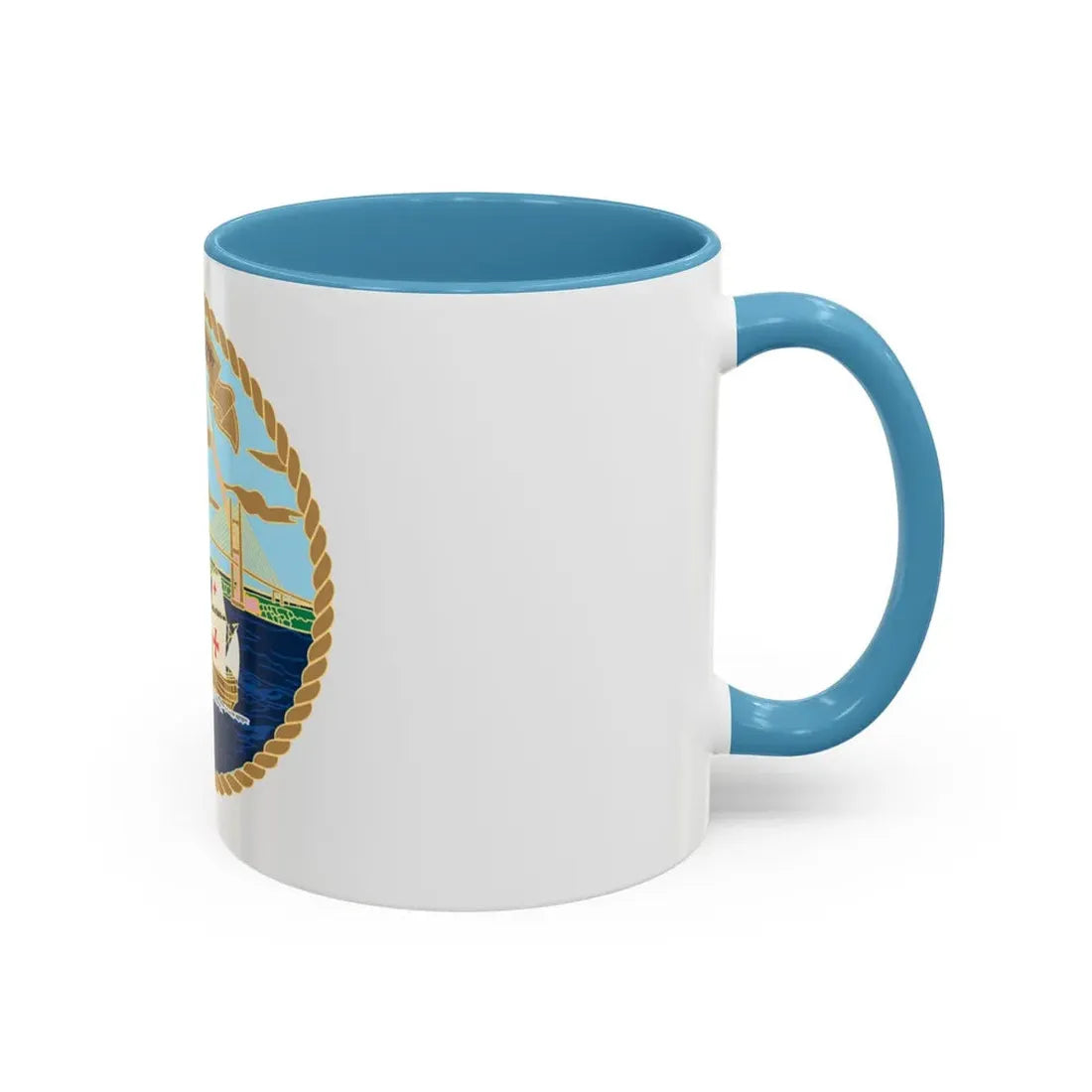 USCG Sector Jacksonville Bridge (U.S. Coast Guard) Accent Coffee Mug - Go Mug Yourself