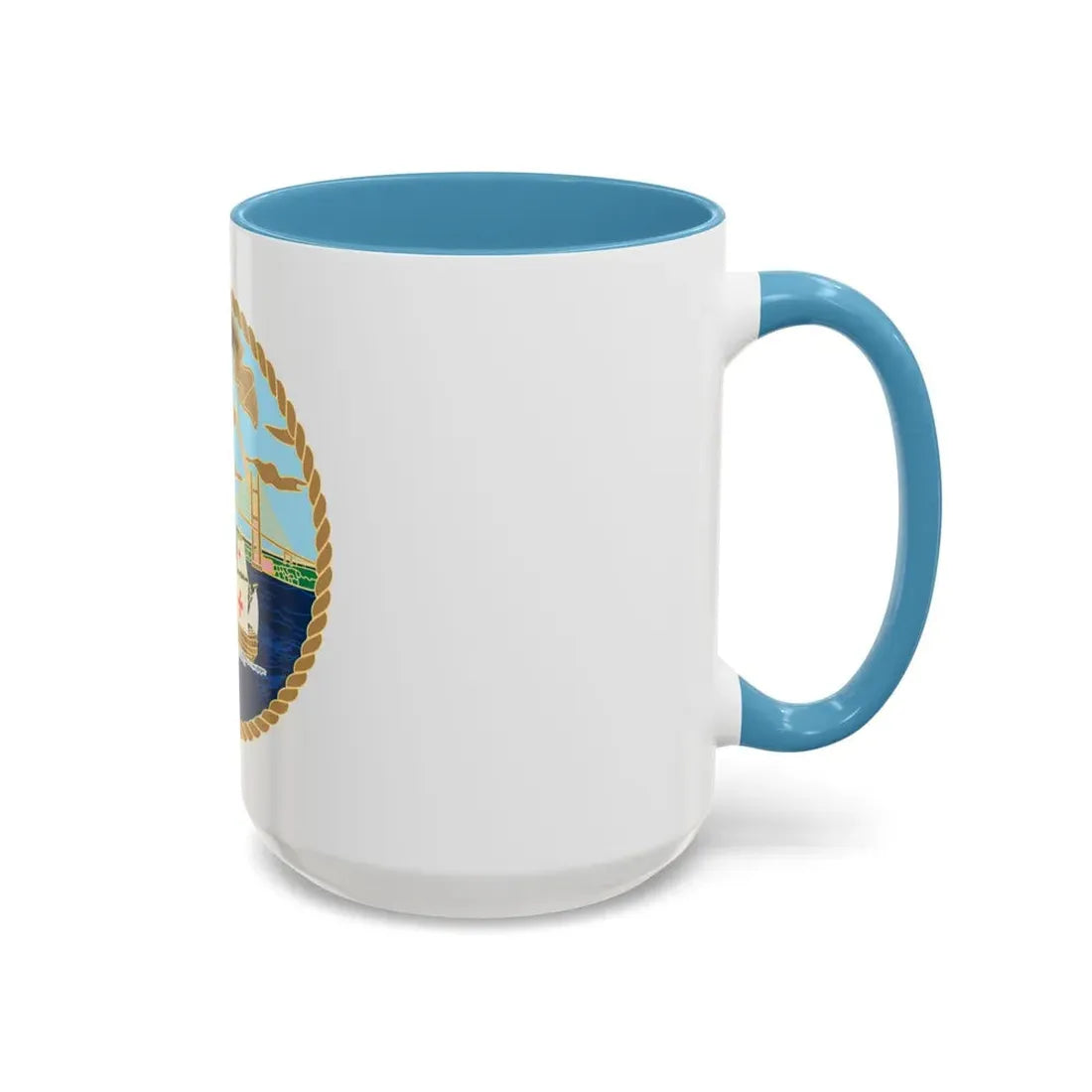 USCG Sector Jacksonville Bridge (U.S. Coast Guard) Accent Coffee Mug - Go Mug Yourself