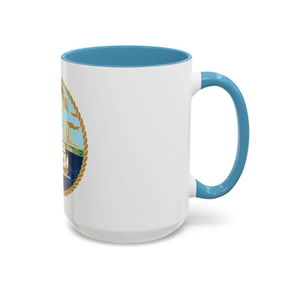 USCG Sector Jacksonville Bridge (U.S. Coast Guard) Accent Coffee Mug - Go Mug Yourself