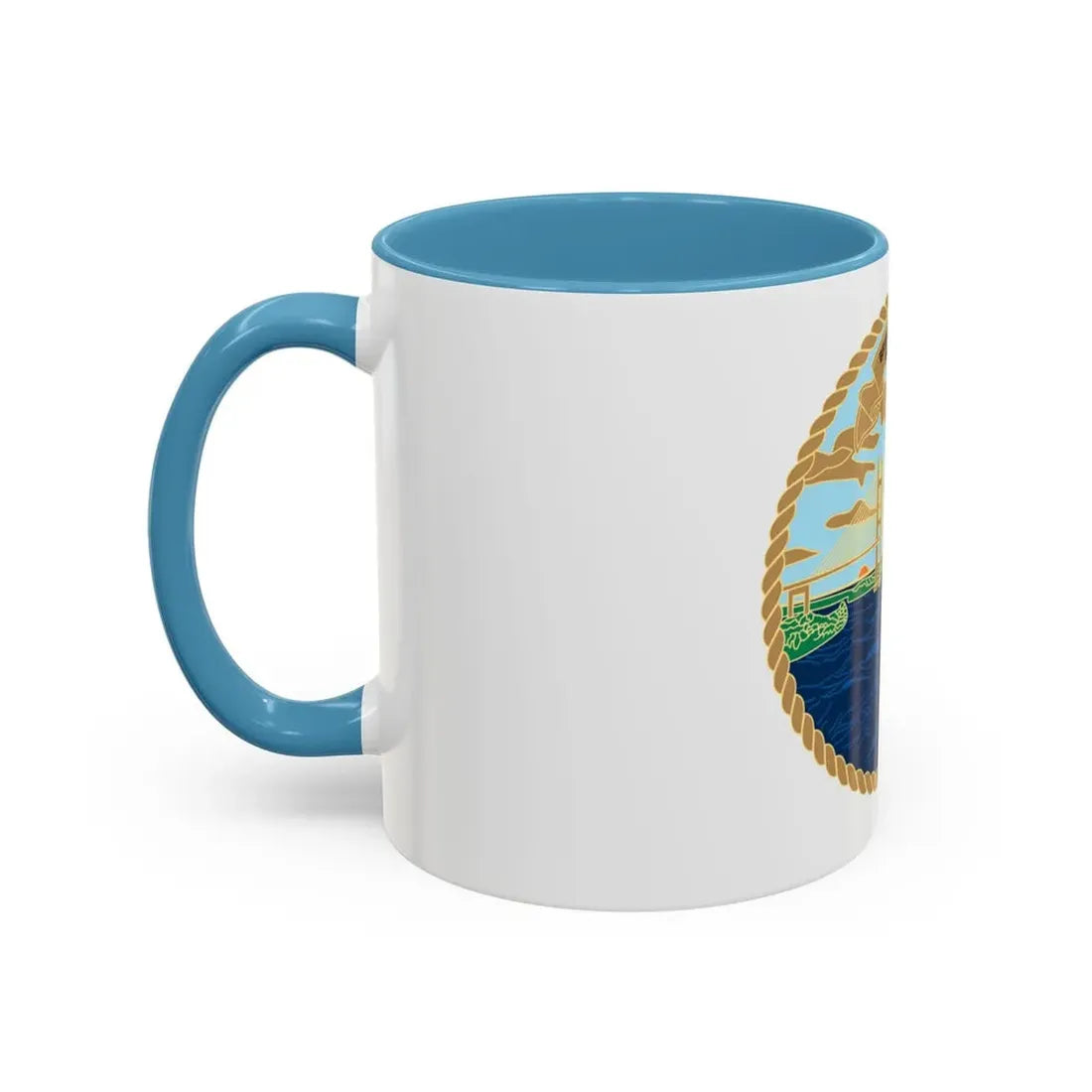 USCG Sector Jacksonville Bridge (U.S. Coast Guard) Accent Coffee Mug - Go Mug Yourself