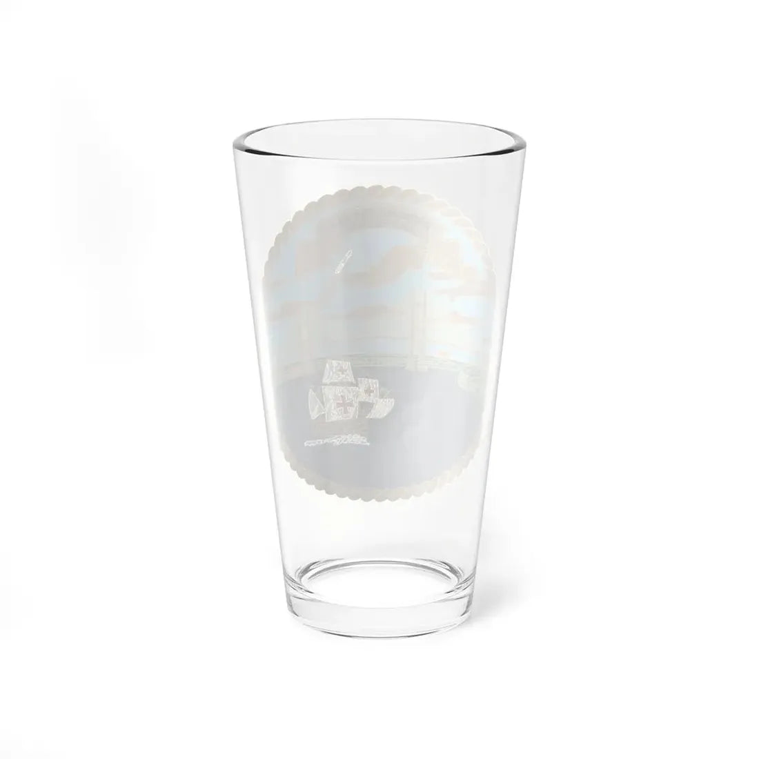 USCG Sector Jacksonville Bridge (U.S. Coast Guard) Pint Glass 16oz - Go Mug Yourself