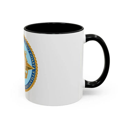 USCG Sector Jacksonville Guardians of the first coast (U.S. Coast Guard) Accent Coffee Mug - Go Mug Yourself