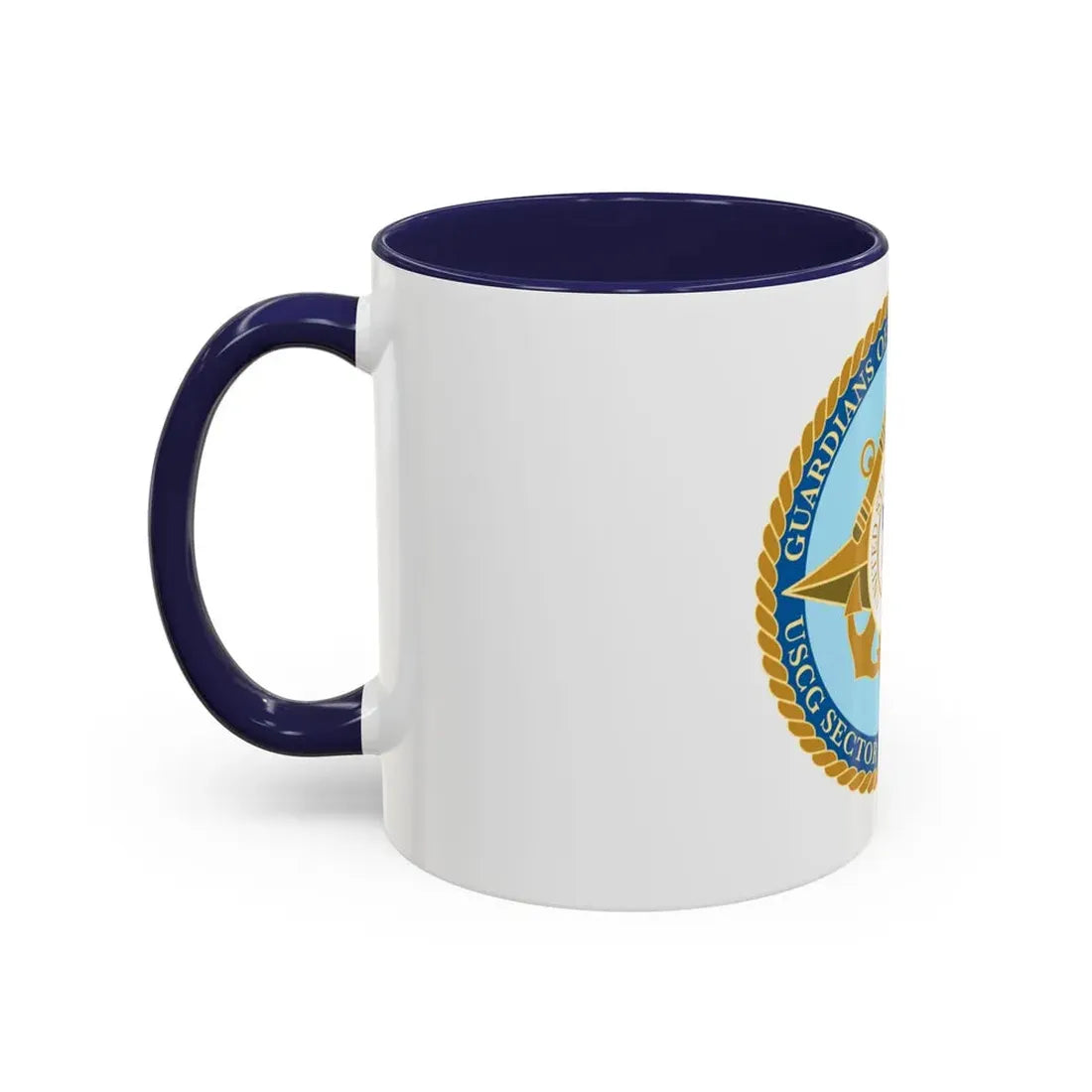 USCG Sector Jacksonville Guardians of the first coast (U.S. Coast Guard) Accent Coffee Mug - Go Mug Yourself