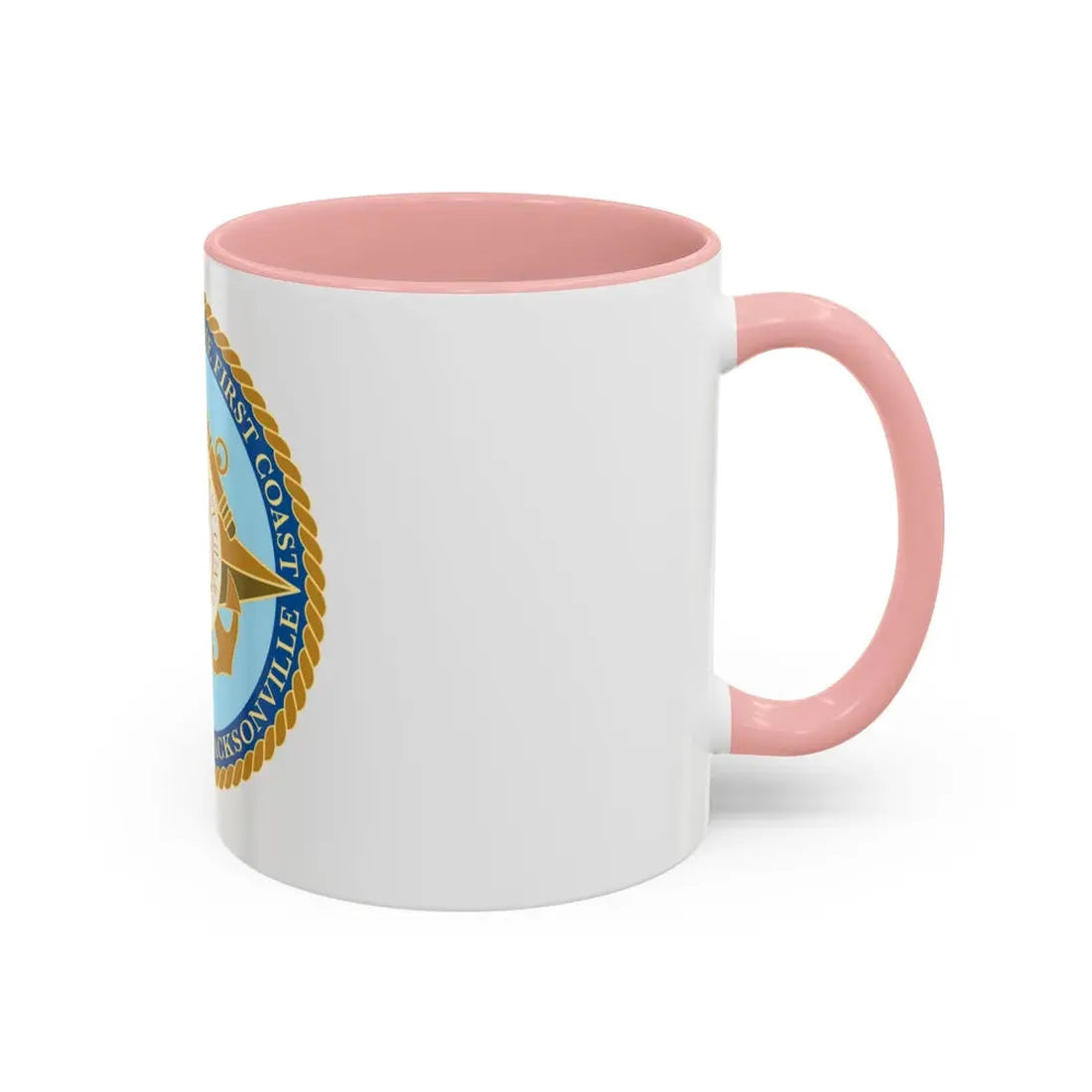 USCG Sector Jacksonville Guardians of the first coast (U.S. Coast Guard) Accent Coffee Mug - Go Mug Yourself