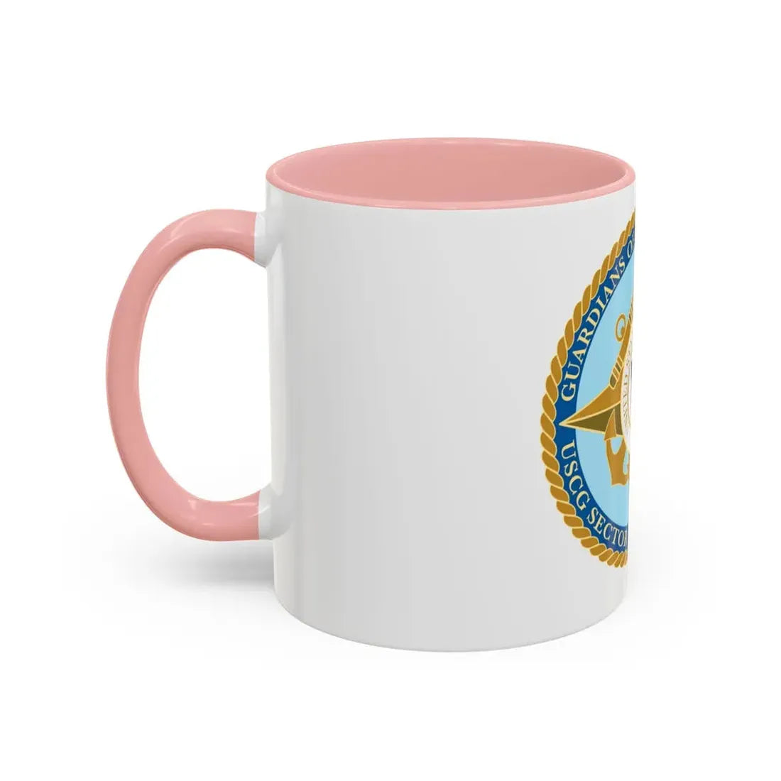 USCG Sector Jacksonville Guardians of the first coast (U.S. Coast Guard) Accent Coffee Mug - Go Mug Yourself