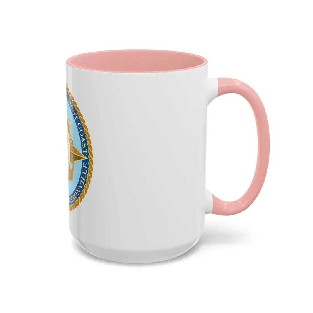 USCG Sector Jacksonville Guardians of the first coast (U.S. Coast Guard) Accent Coffee Mug - Go Mug Yourself