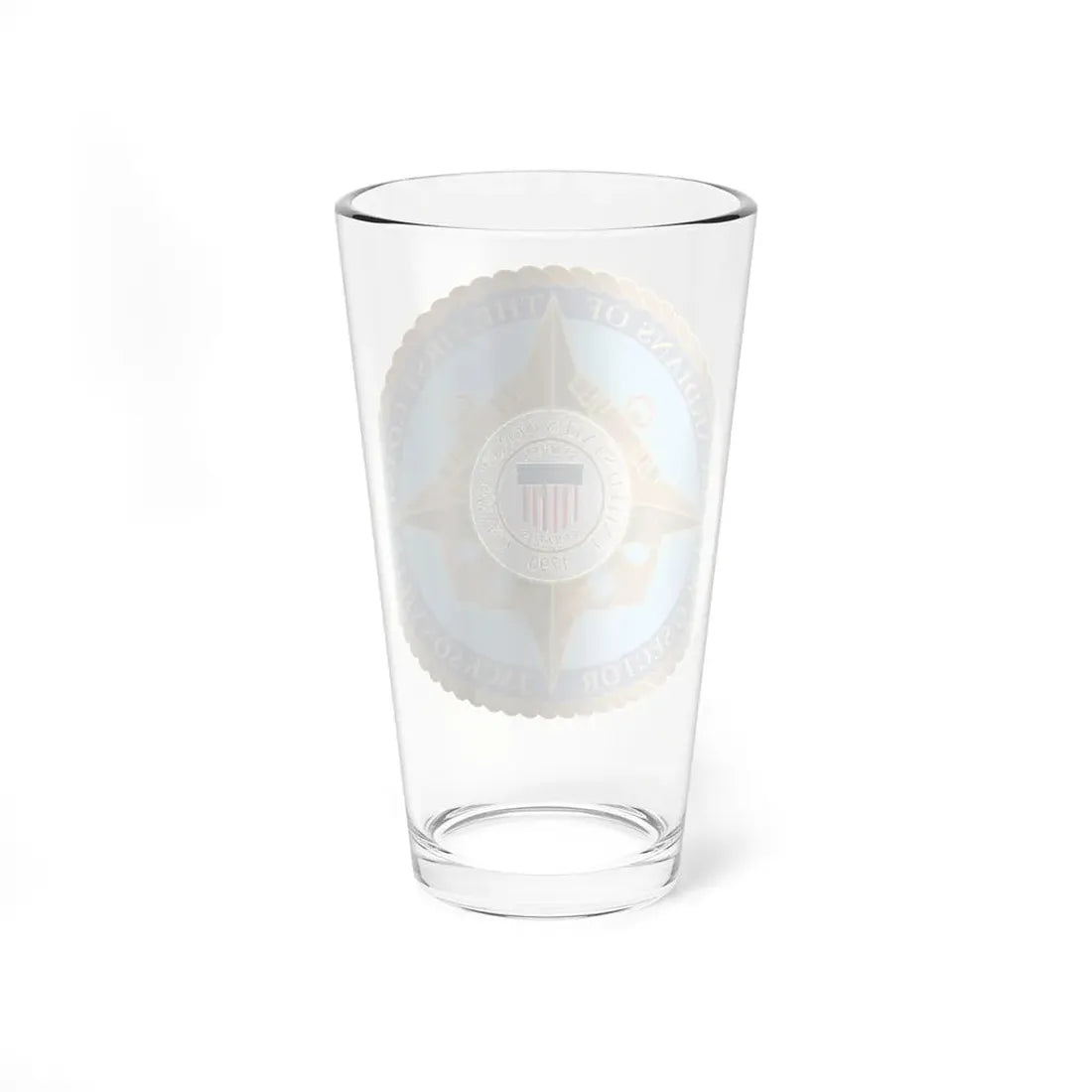 USCG Sector Jacksonville Guardians of the first coast (U.S. Coast Guard) Pint Glass 16oz - Go Mug Yourself
