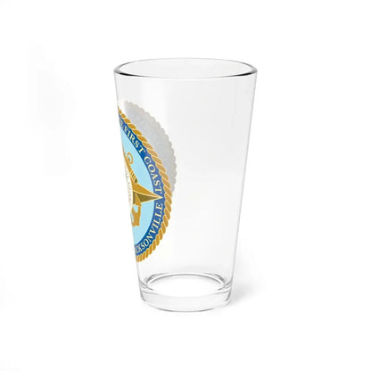 USCG Sector Jacksonville Guardians of the first coast (U.S. Coast Guard) Pint Glass 16oz - Go Mug Yourself