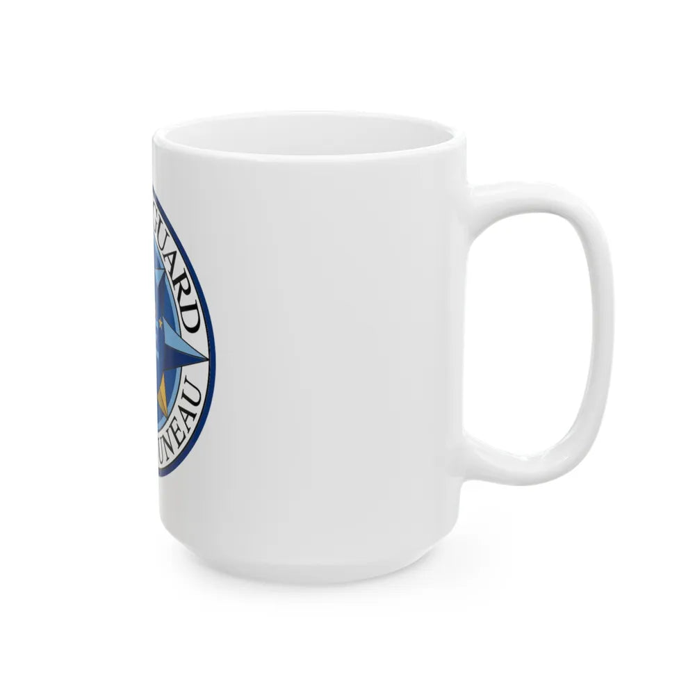 USCG Sector Juneau (U.S. Coast Guard) White Coffee Mug-Go Mug Yourself