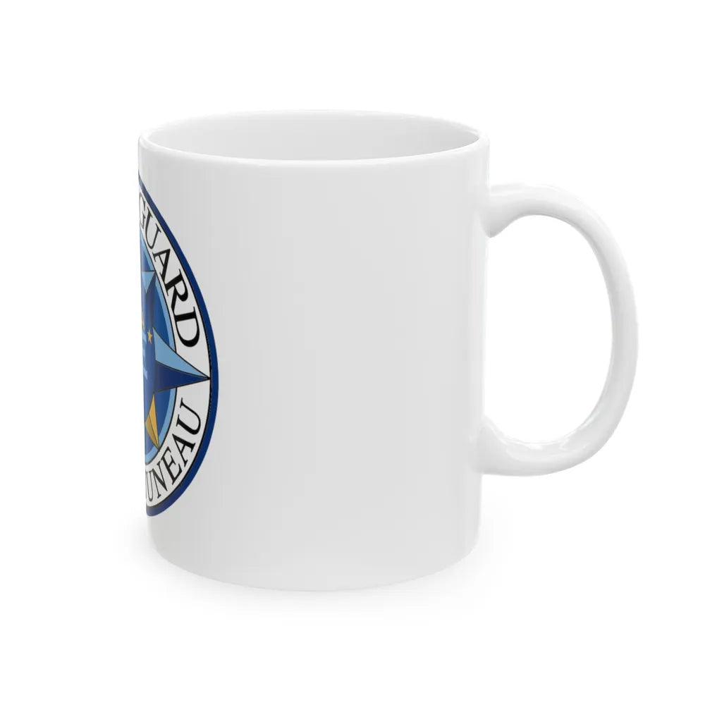 USCG Sector Juneau (U.S. Coast Guard) White Coffee Mug-Go Mug Yourself