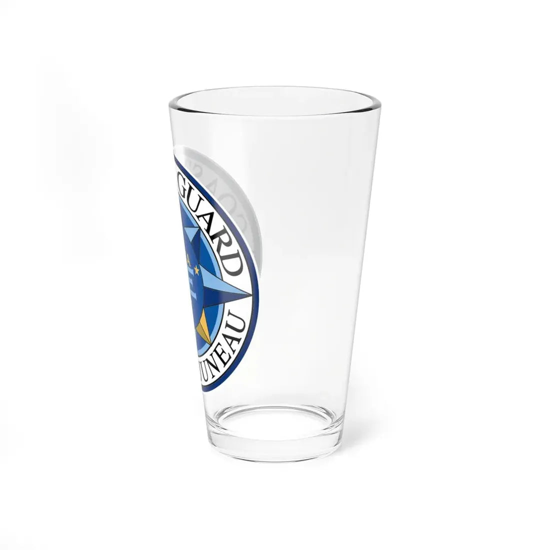 USCG Sector Juneau (U.S. Coast Guard) Pint Glass 16oz - Go Mug Yourself