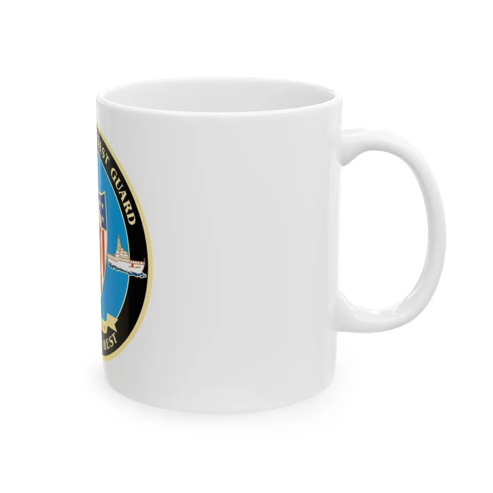 USCG Sector Key West New 2006 (U.S. Coast Guard) White Coffee Mug-Go Mug Yourself