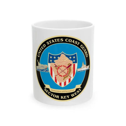 USCG Sector Key West   New 2006 (U.S. Coast Guard) White Coffee Mug 11oz - Go Mug Yourself
