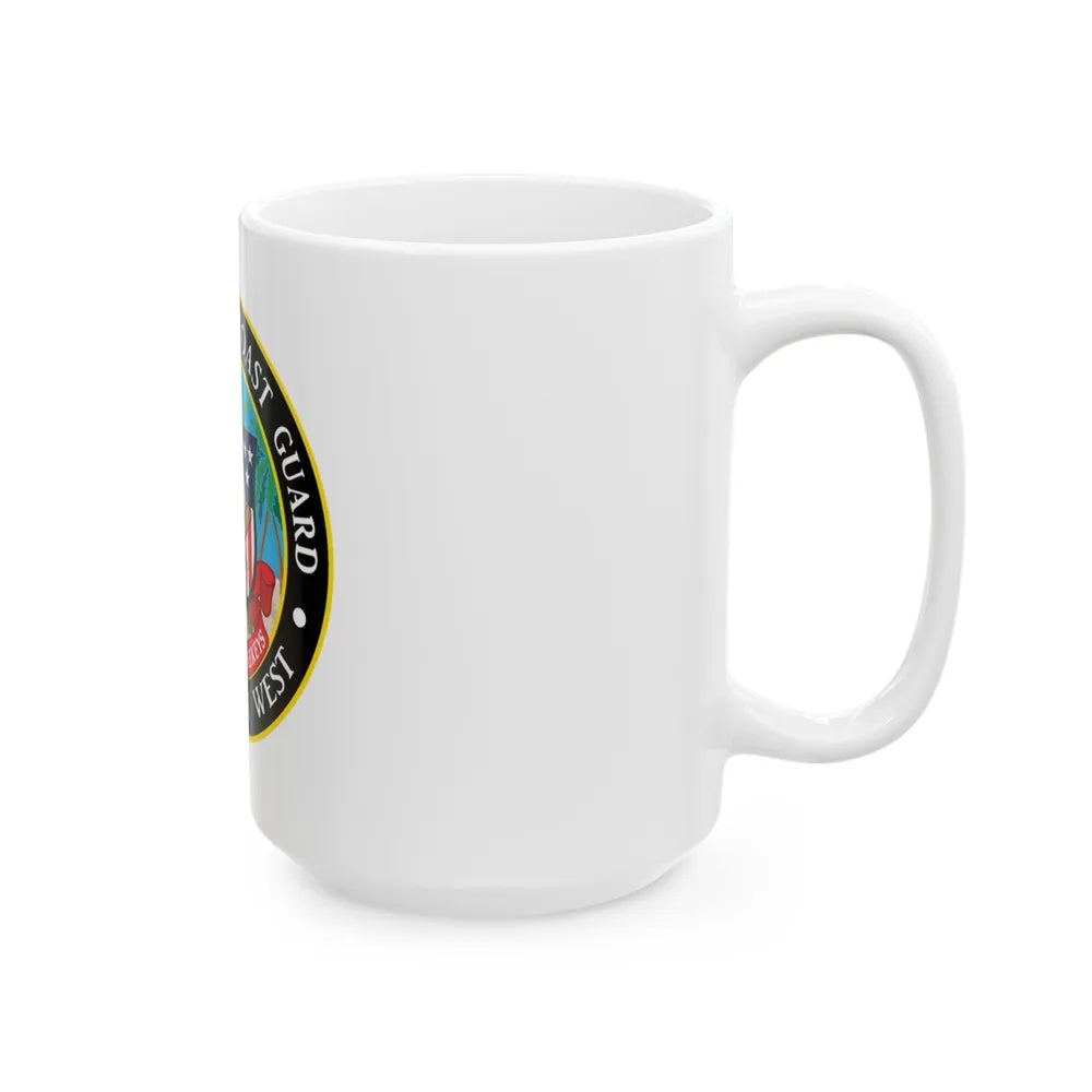 USCG Sector Key West (U.S. Coast Guard) White Coffee Mug-Go Mug Yourself