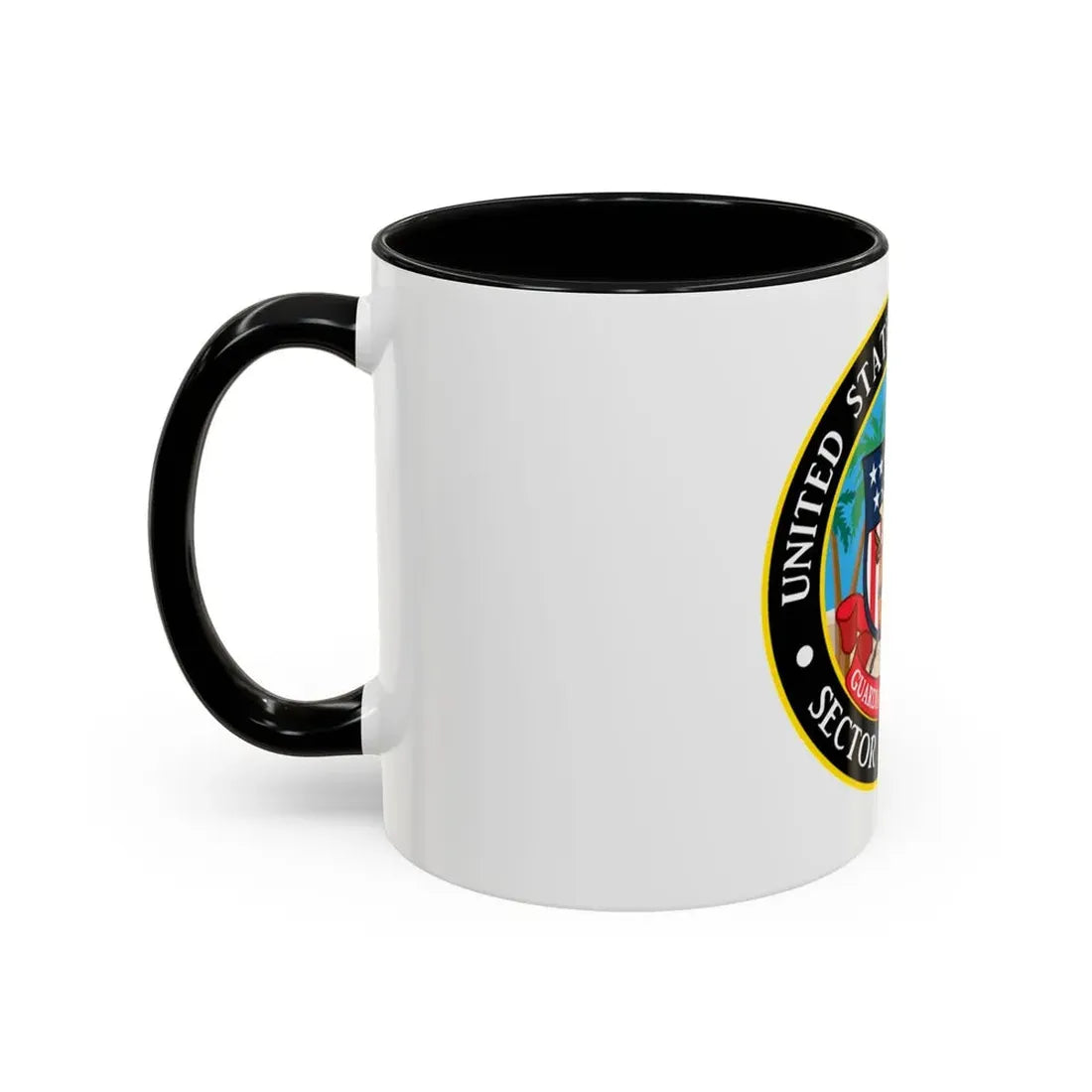 USCG Sector Key West (U.S. Coast Guard) Accent Coffee Mug - Go Mug Yourself