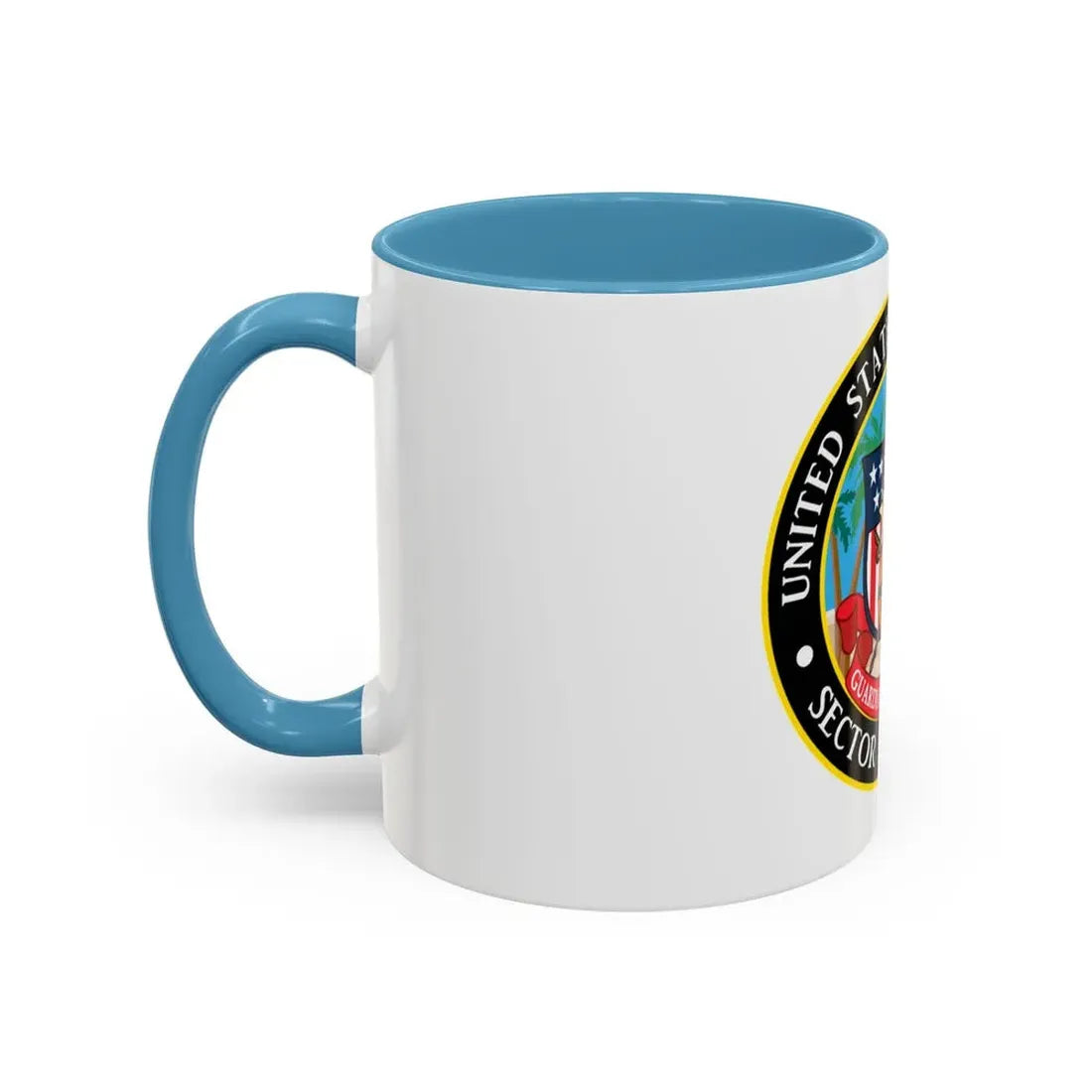 USCG Sector Key West (U.S. Coast Guard) Accent Coffee Mug - Go Mug Yourself