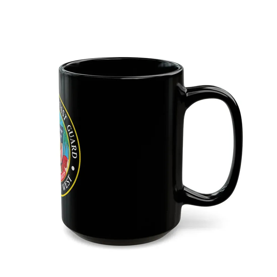 USCG Sector Key West (U.S. Coast Guard) Black Coffee Mug - Go Mug Yourself