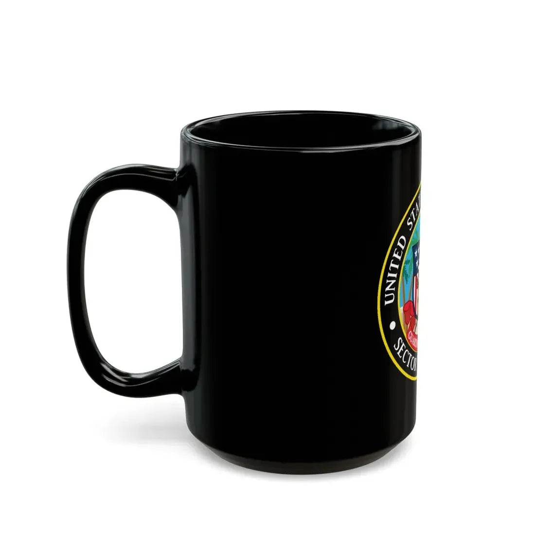 USCG Sector Key West (U.S. Coast Guard) Black Coffee Mug - Go Mug Yourself