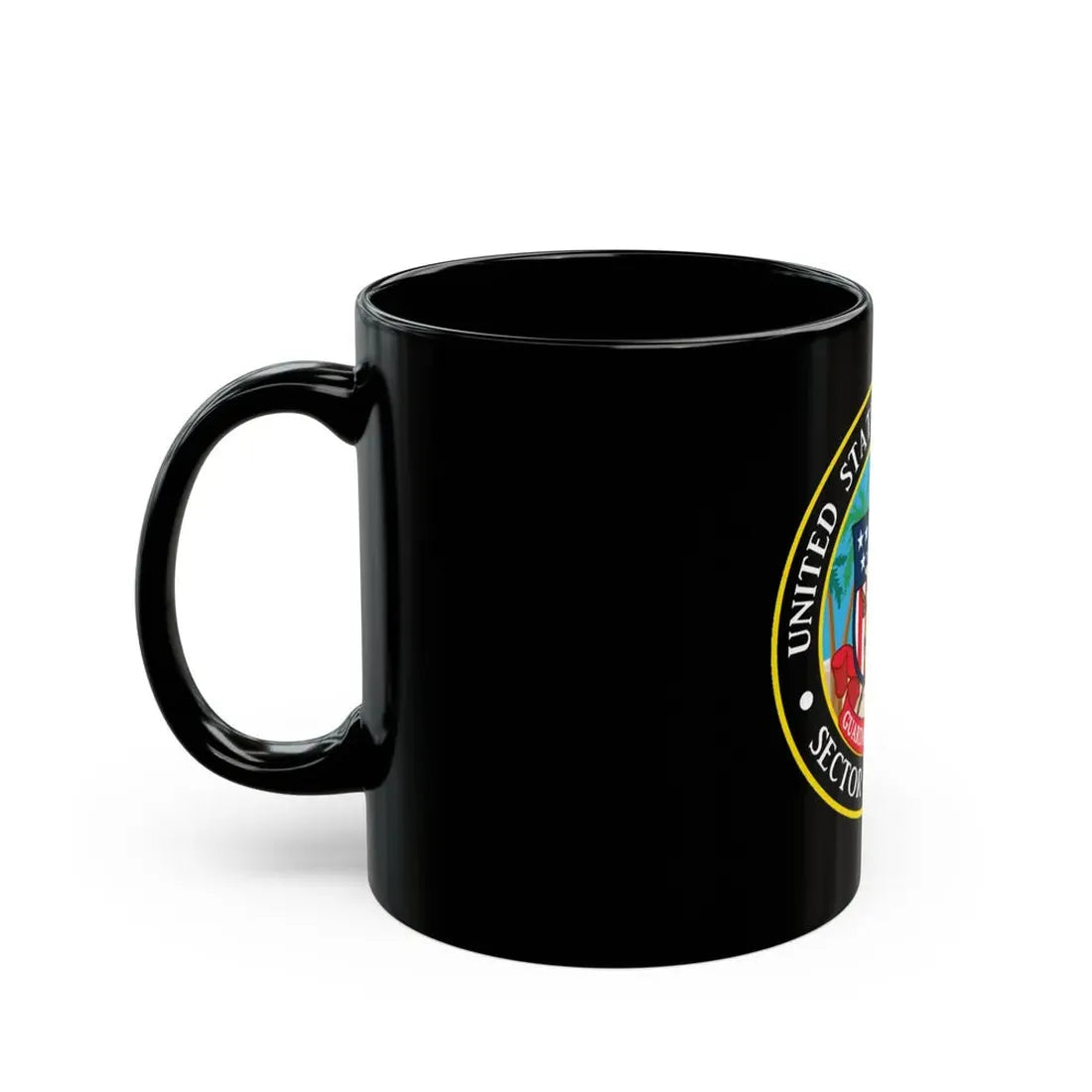 USCG Sector Key West (U.S. Coast Guard) Black Coffee Mug - Go Mug Yourself