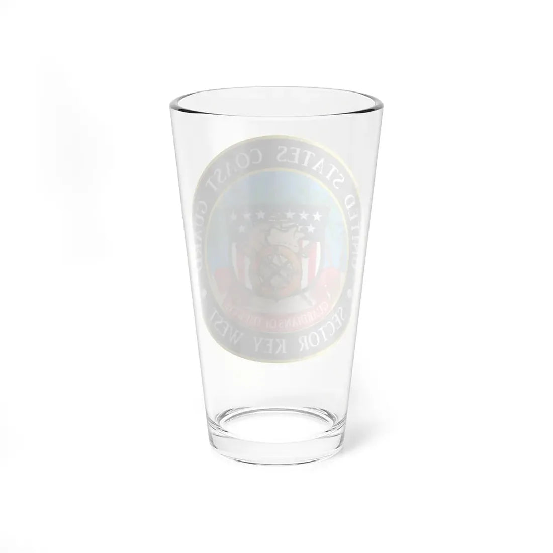 USCG Sector Key West (U.S. Coast Guard) Pint Glass 16oz - Go Mug Yourself