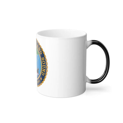 USCG Sector Long Island Sound (U.S. Coast Guard) Color Changing Mug 11oz-Go Mug Yourself