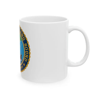 USCG Sector Long Island Sound (U.S. Coast Guard) White Coffee Mug-Go Mug Yourself