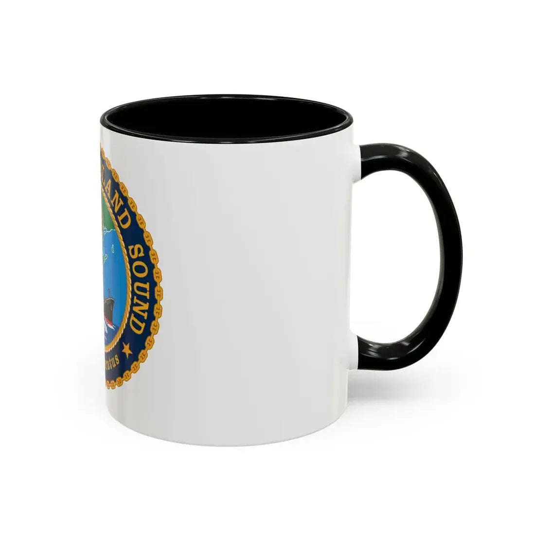 USCG Sector Long Island Sound (U.S. Coast Guard) Accent Coffee Mug - Go Mug Yourself