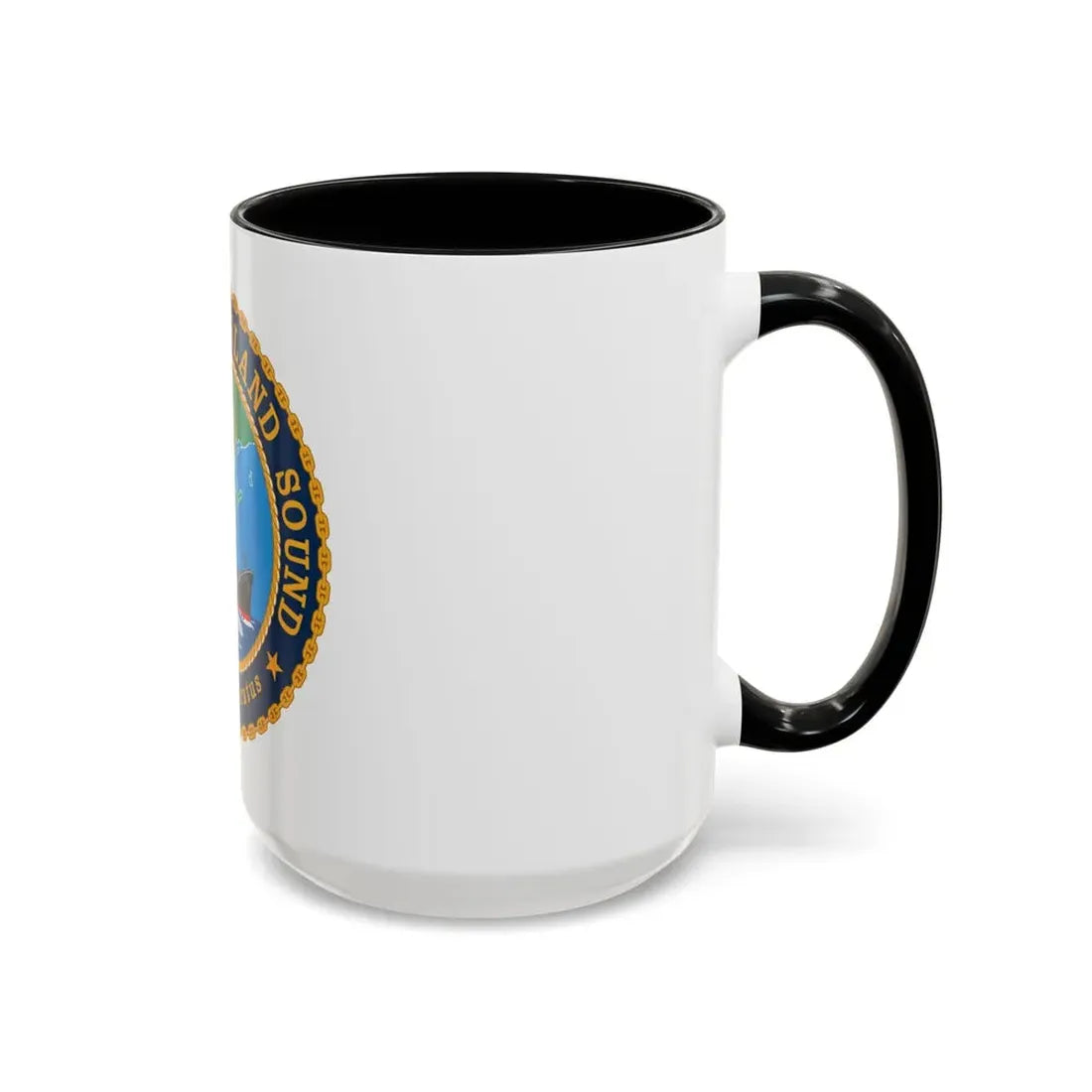 USCG Sector Long Island Sound (U.S. Coast Guard) Accent Coffee Mug - Go Mug Yourself