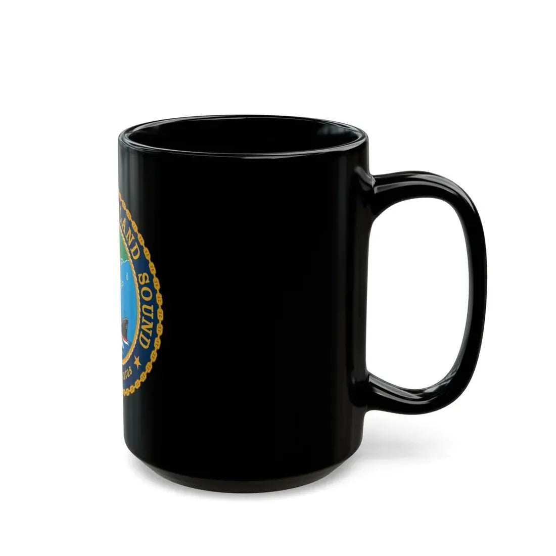 USCG Sector Long Island Sound (U.S. Coast Guard) Black Coffee Mug - Go Mug Yourself