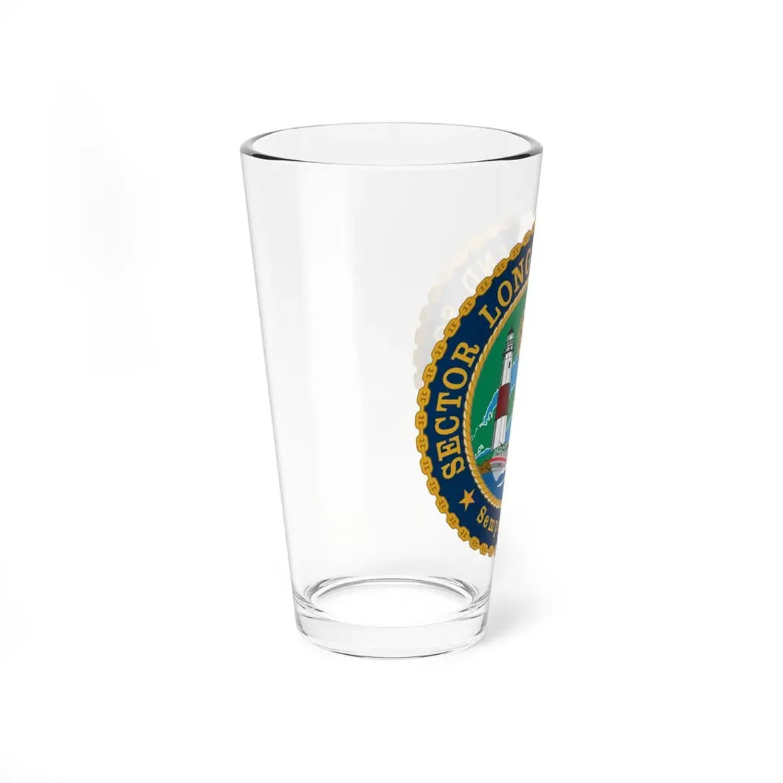 USCG Sector Long Island Sound (U.S. Coast Guard) Pint Glass 16oz - Go Mug Yourself