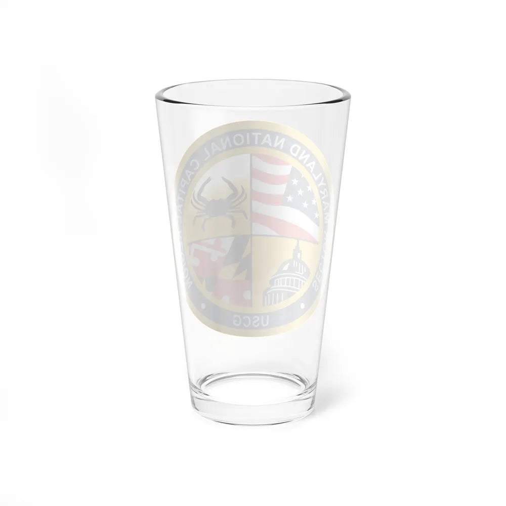 USCG Sector Maryland NRC (U.S. Coast Guard) Pint Glass 16oz-Go Mug Yourself