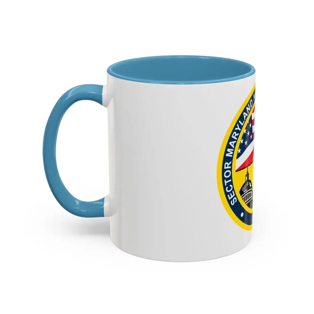 USCG Sector Maryland NRC (U.S. Coast Guard) Accent Coffee Mug - Go Mug Yourself