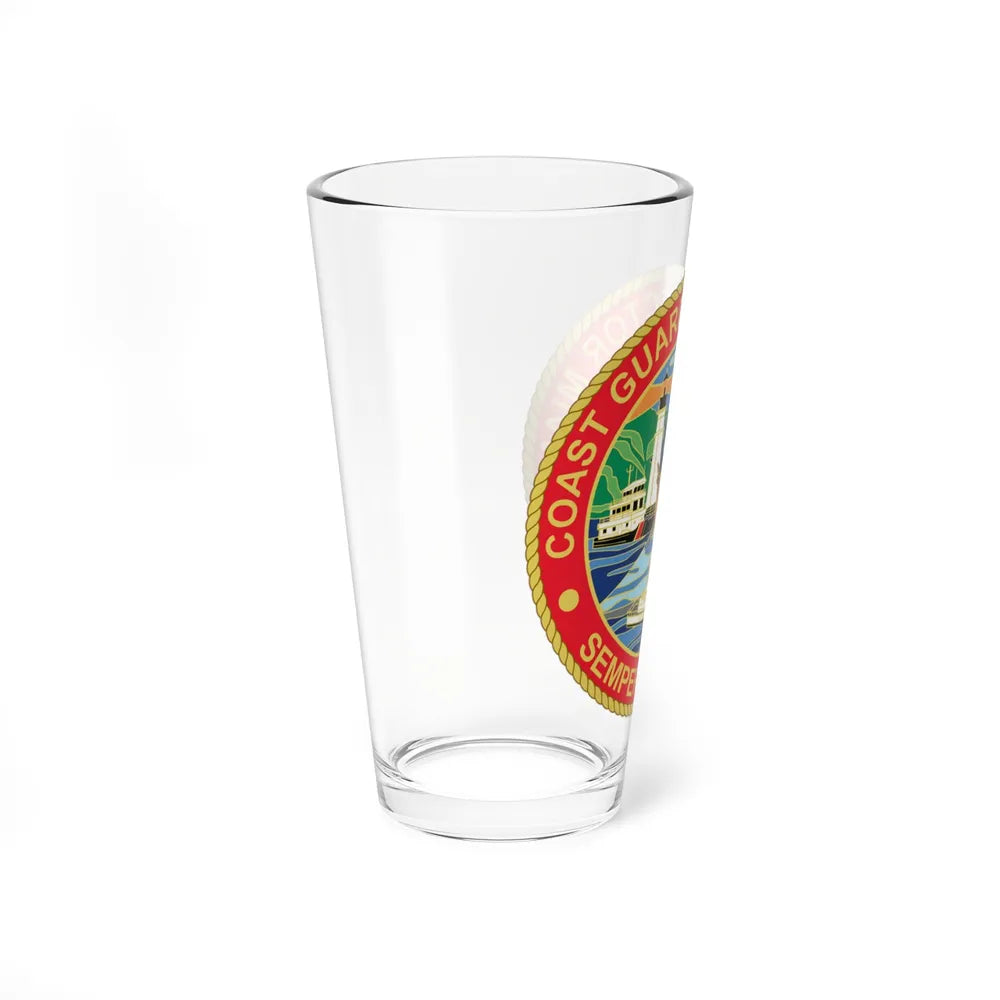 USCG Sector Miami (U.S. Coast Guard) Pint Glass 16oz-Go Mug Yourself