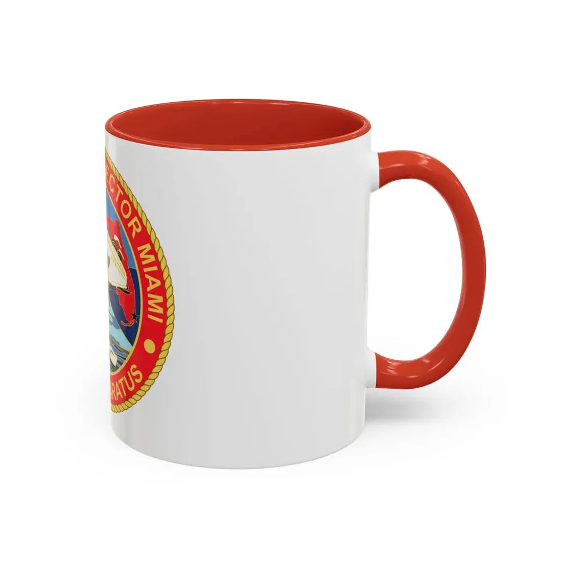 USCG Sector Miami (U.S. Coast Guard) Accent Coffee Mug - Go Mug Yourself