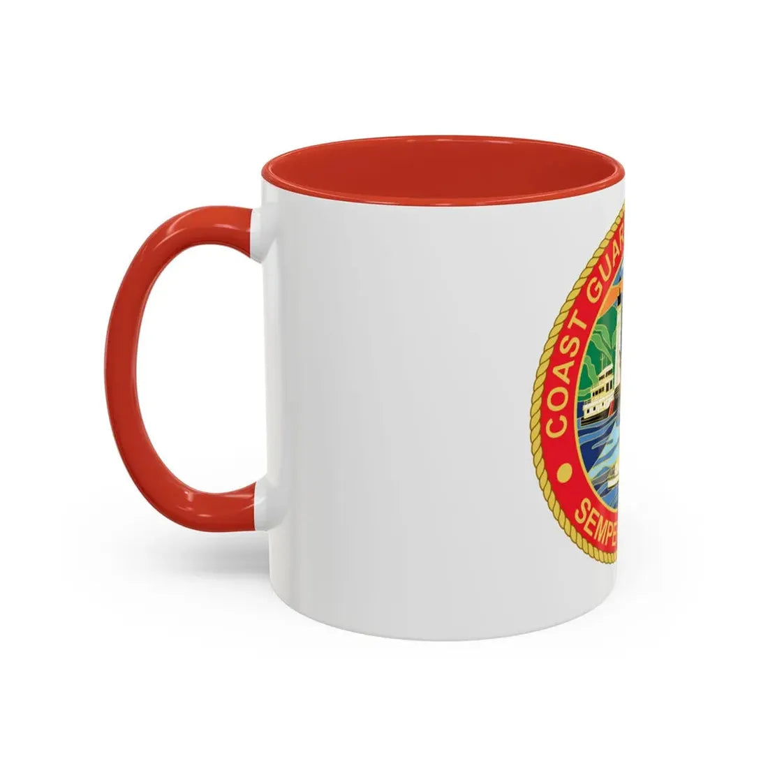 USCG Sector Miami (U.S. Coast Guard) Accent Coffee Mug - Go Mug Yourself