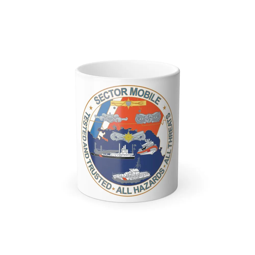 USCG Sector Mobile (U.S. Coast Guard) Color Changing Mug 11oz-11oz-Go Mug Yourself
