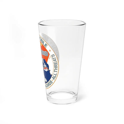 USCG Sector Mobile (U.S. Coast Guard) Pint Glass 16oz-Go Mug Yourself