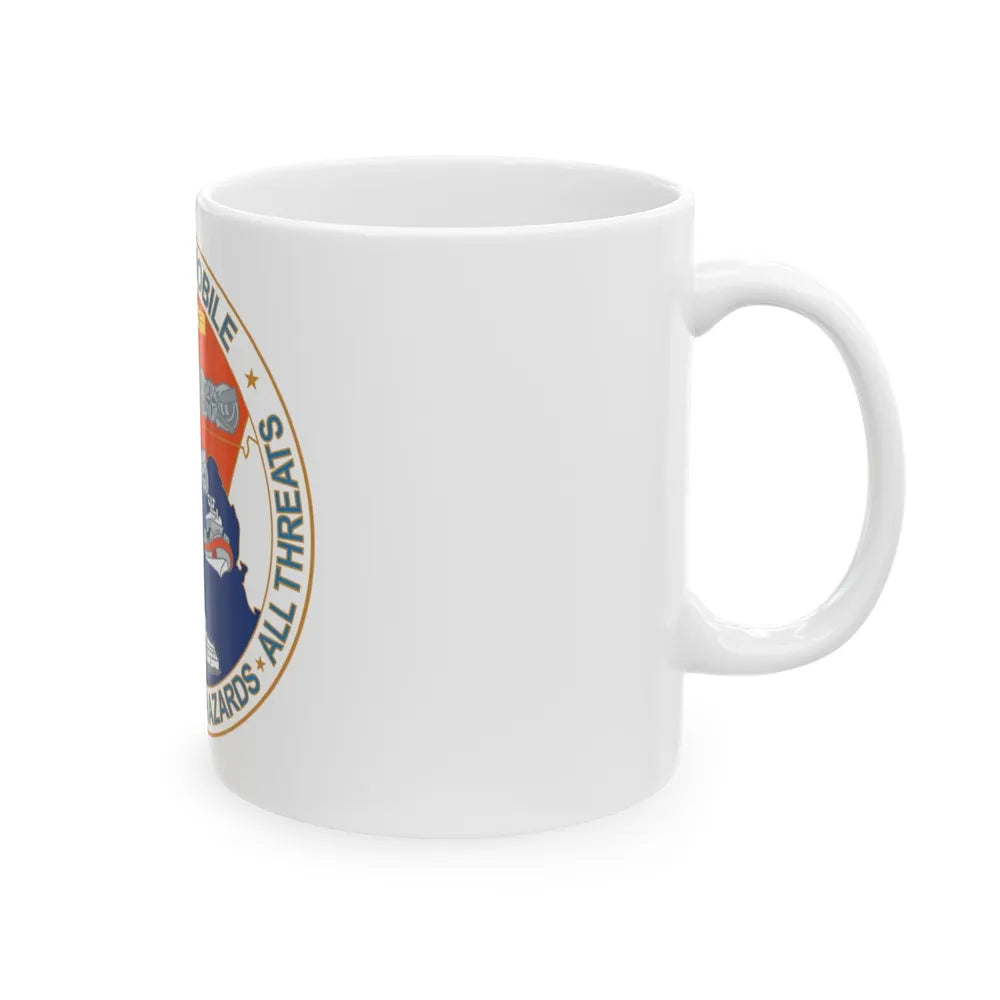 USCG Sector Mobile (U.S. Coast Guard) White Coffee Mug-Go Mug Yourself