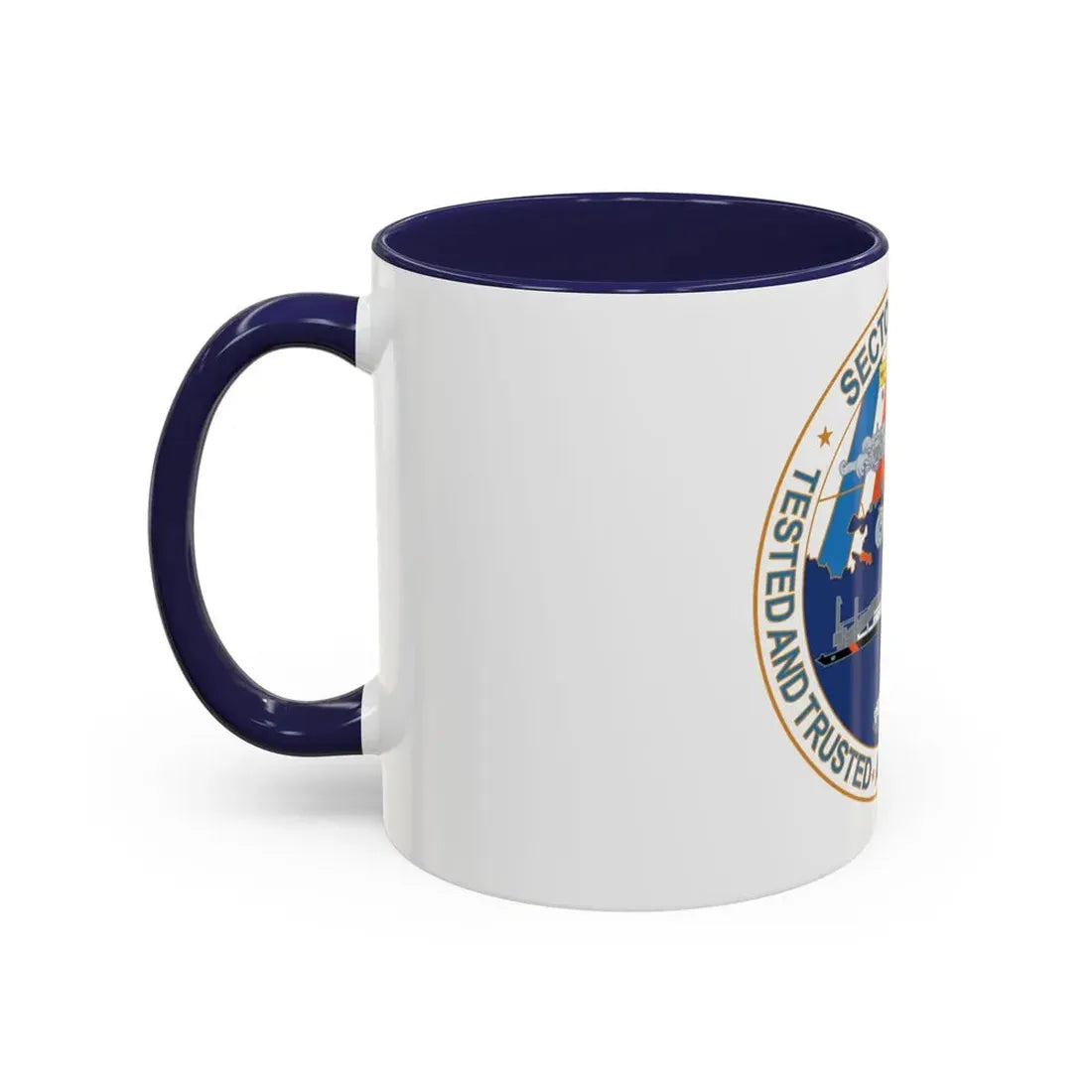 USCG Sector Mobile (U.S. Coast Guard) Accent Coffee Mug - Go Mug Yourself