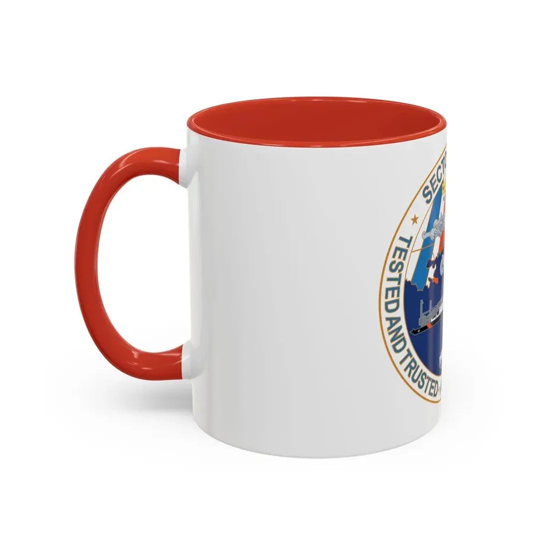 USCG Sector Mobile (U.S. Coast Guard) Accent Coffee Mug - Go Mug Yourself