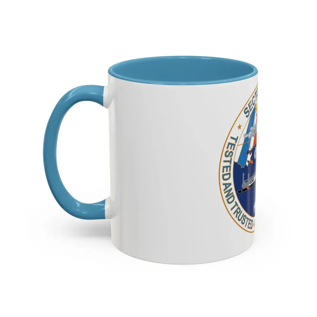 USCG Sector Mobile (U.S. Coast Guard) Accent Coffee Mug - Go Mug Yourself